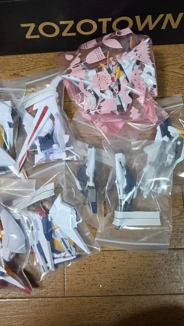 閃光のハサウェイ　クスィーガンダム　ペーネロペー　　素組　2体セット