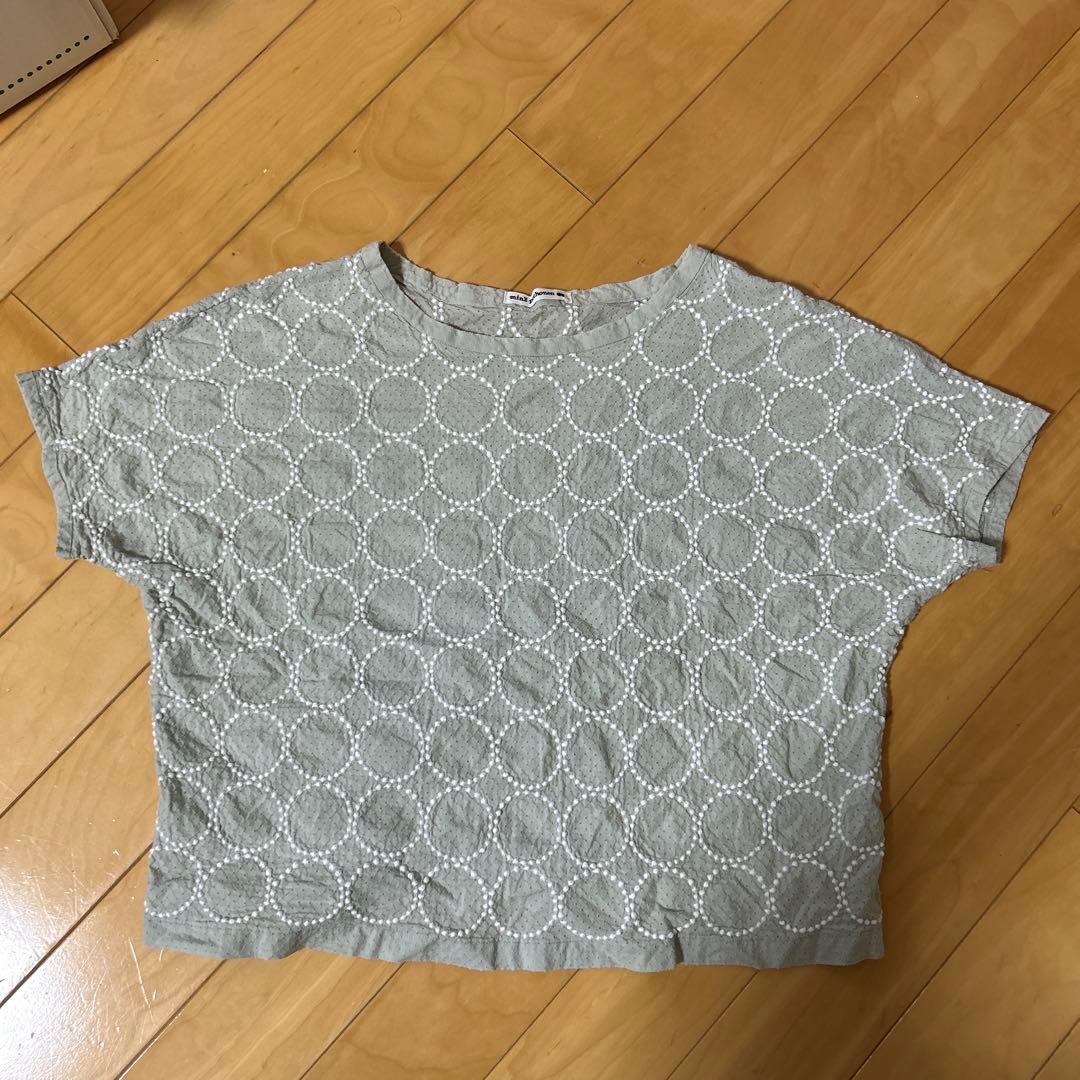 ミナペルホネン　タンバリンブラウス