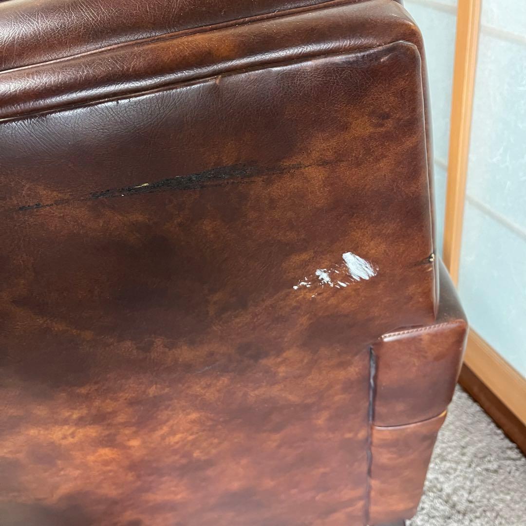 9/10まで！　高級　1人がけ　ソファー　アームレストあり