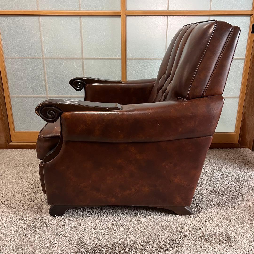 9/10まで！　高級　1人がけ　ソファー　アームレストあり