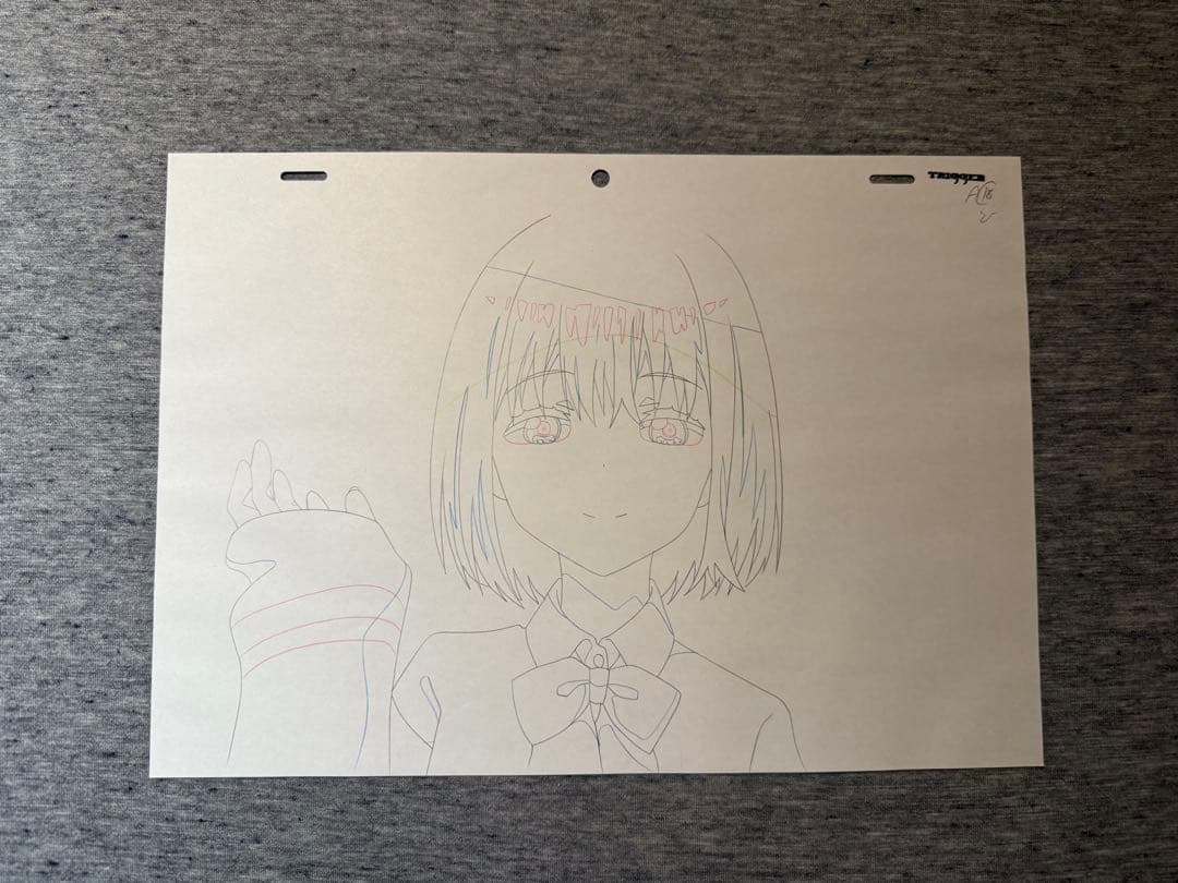 SSSS.GRIDMAN 生動画 3枚セット 六花　アカネ×2 原画