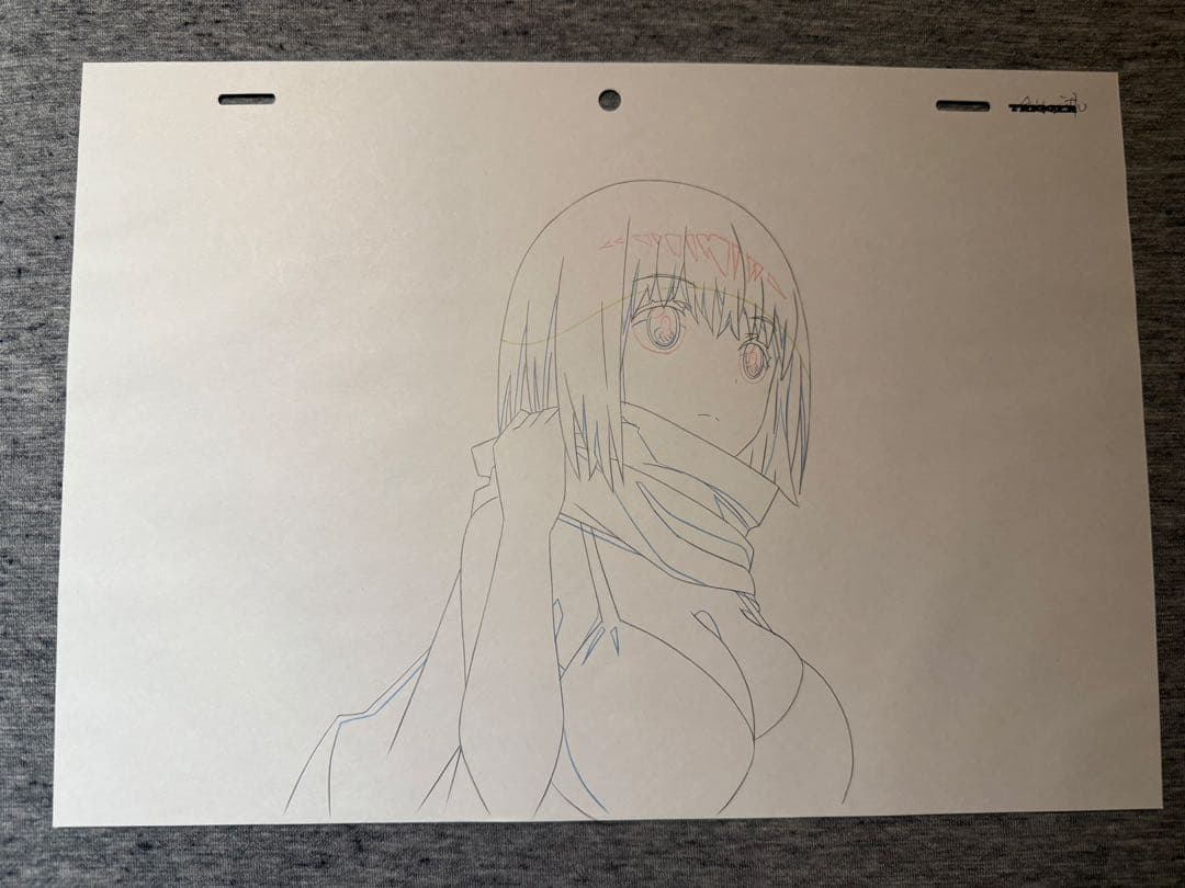 SSSS.GRIDMAN 生動画 3枚セット 六花　アカネ×2 原画