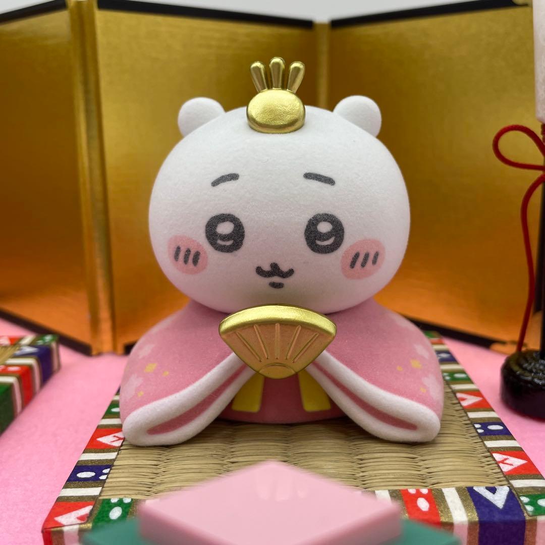 吉徳　ちいかわ&ハチワレ雛人形と道具セット