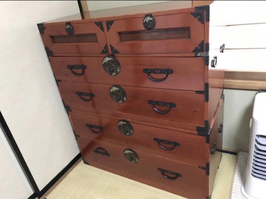 箪笥★アンティーク ヴィンテージ★鍵あり★昭和初期★レトロ