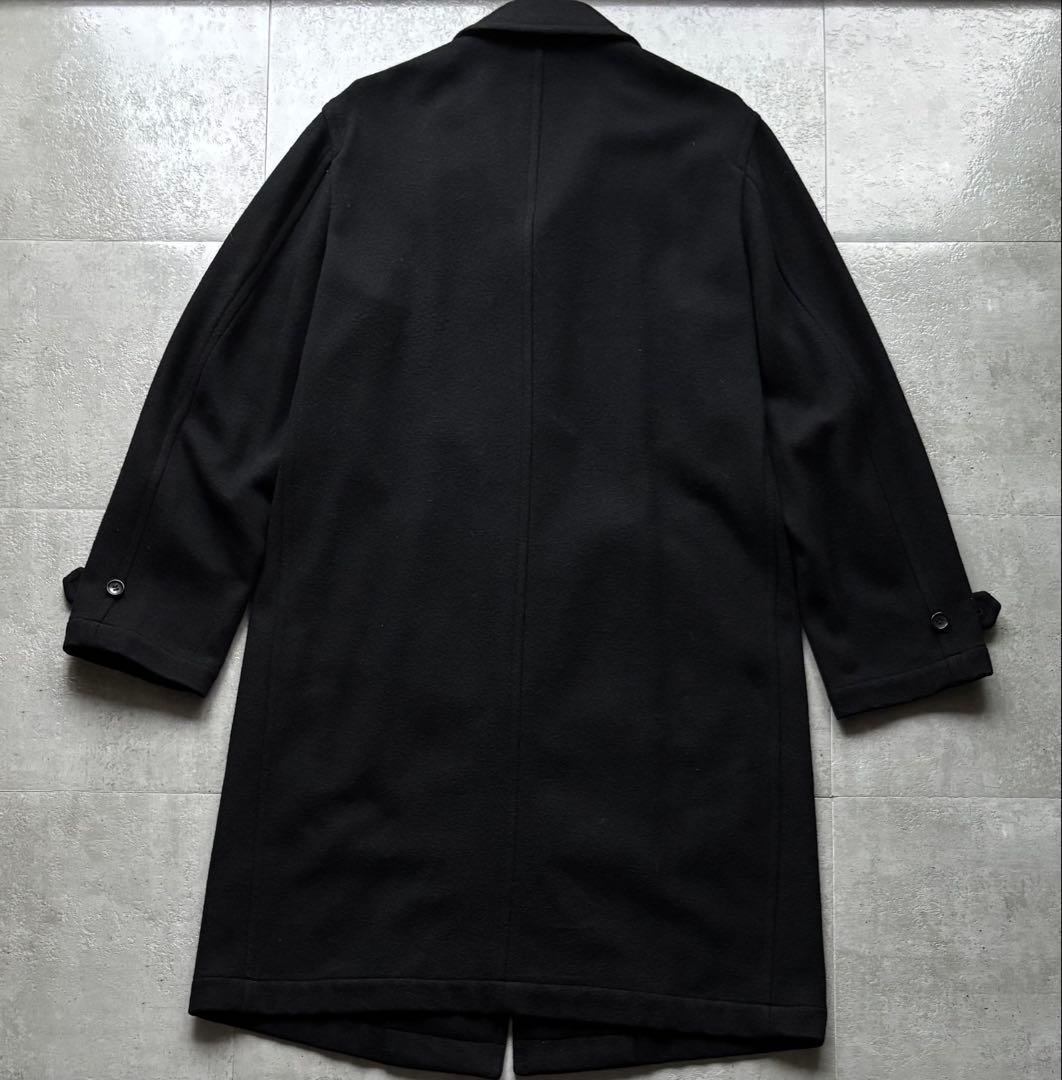 COMME des GARCONS HOMMEロングコート　ブラック　ウール　M