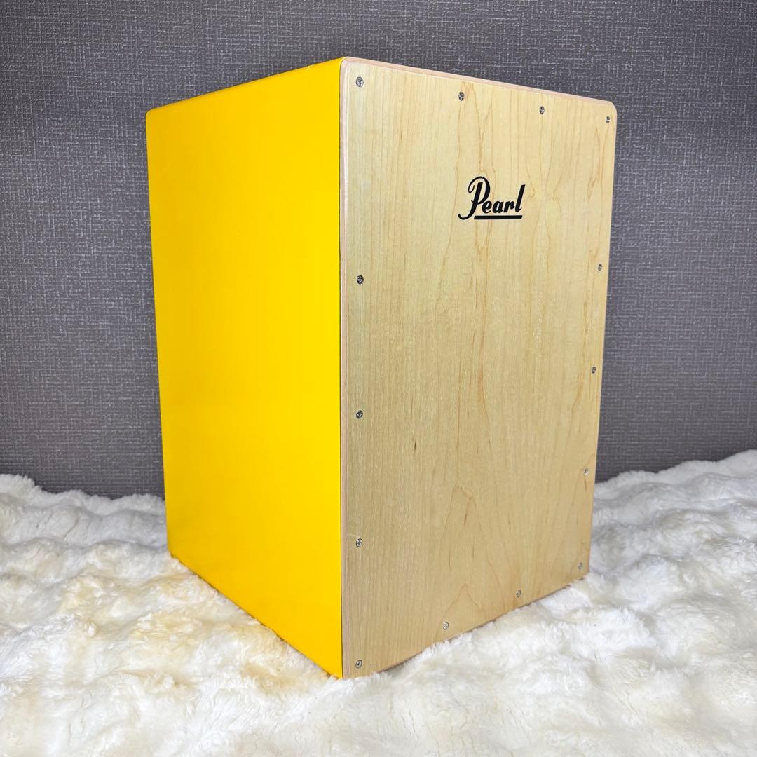 ✨良品✨Pearl PCJ-CVC SC カホン　イエロー　打楽器