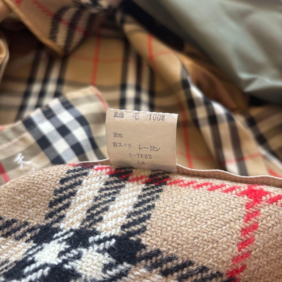 BURBERRY 玉虫コート