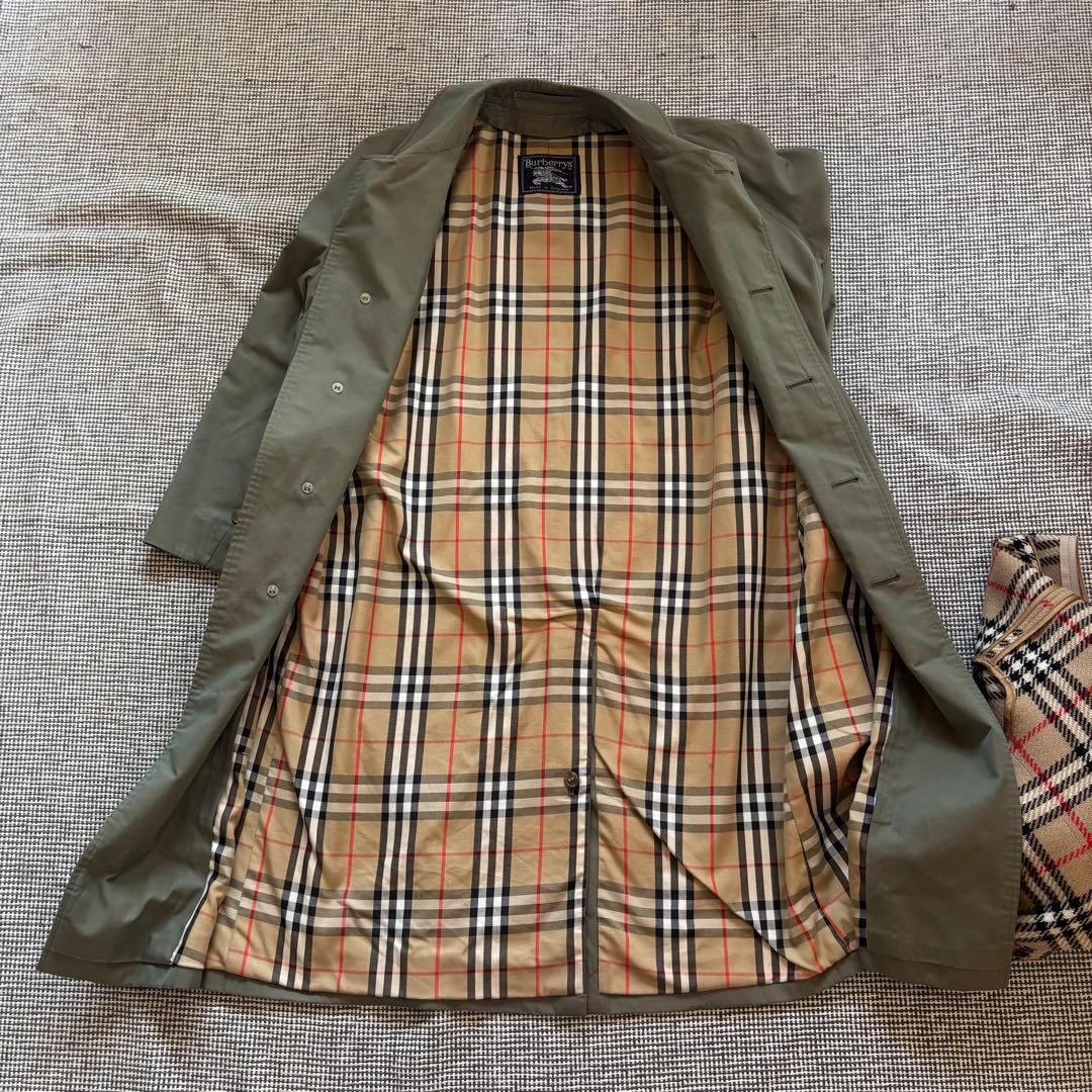 BURBERRY 玉虫コート