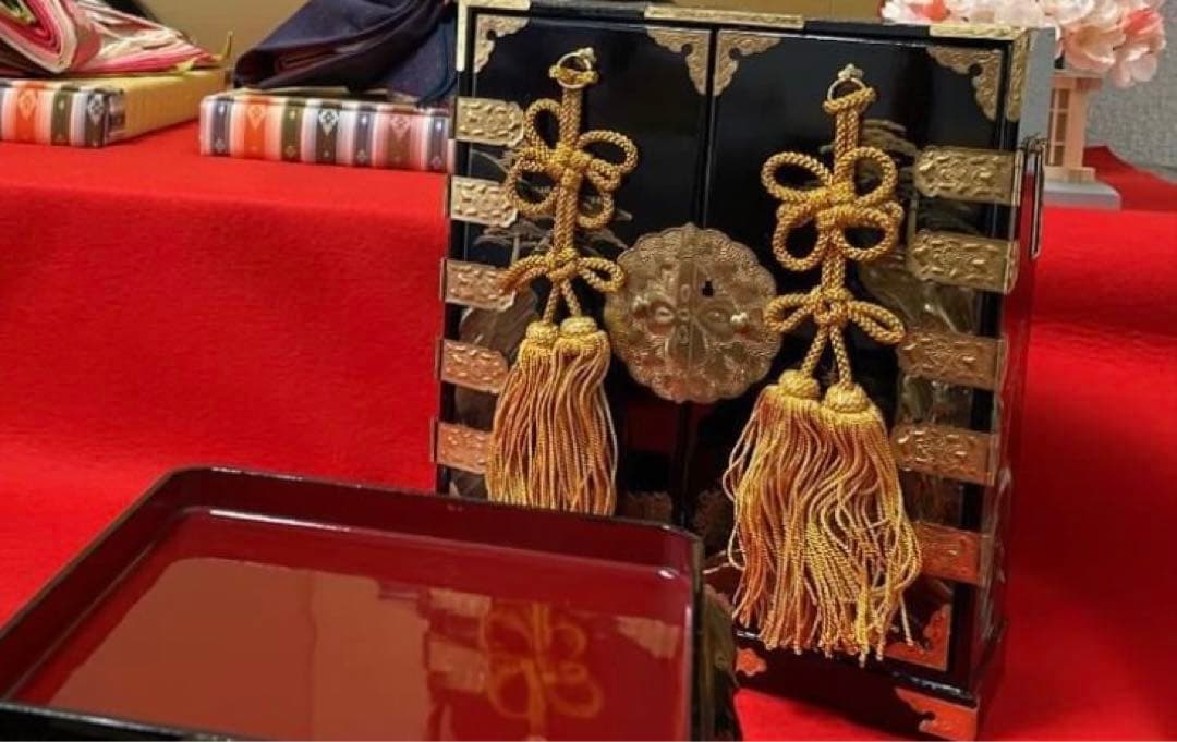 雛道具セット 通産大臣賞受賞作 本金