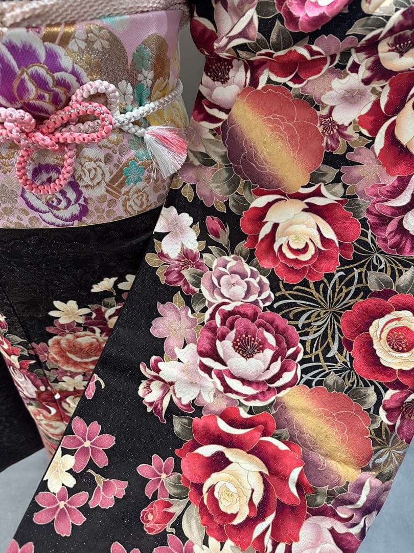 正絹　振袖　セット