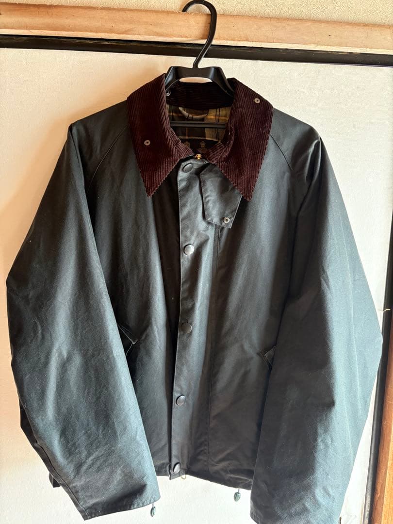 ジャケット・アウター Barbour TRANSPORT WAX SAGE
