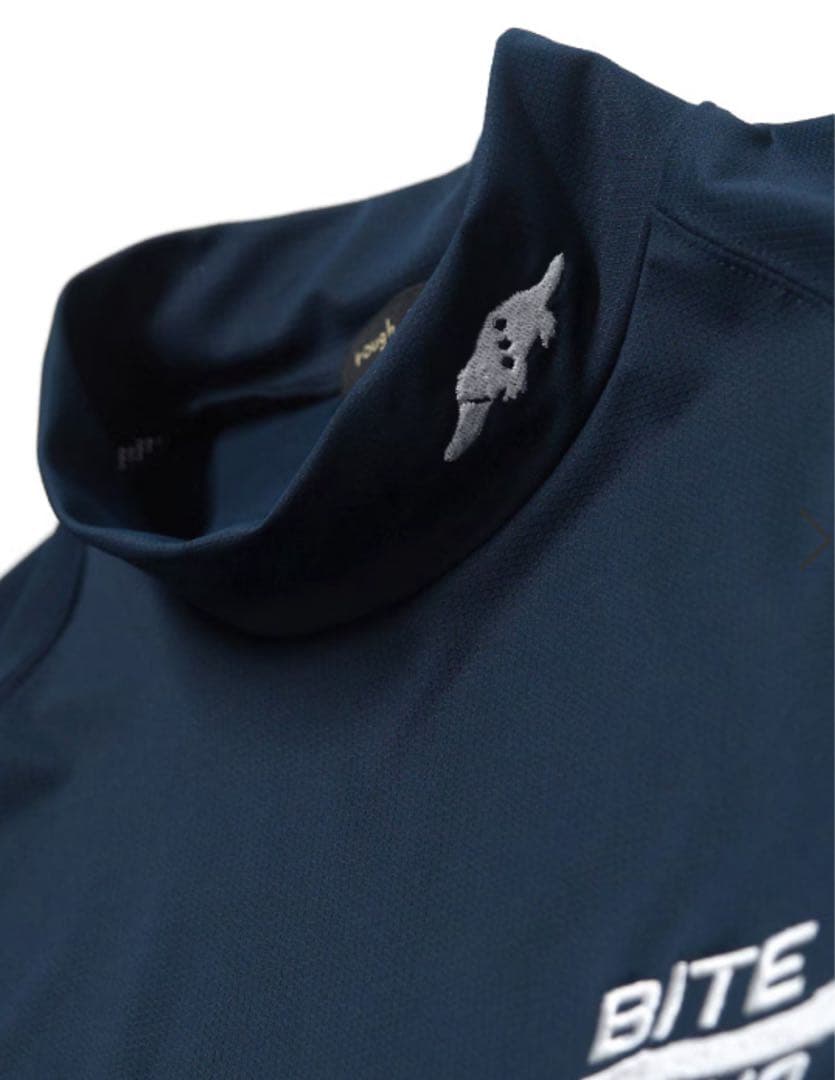 rough & swell モックネック　長袖シャツ