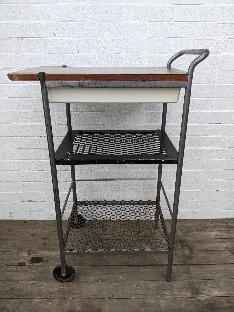 アイアンキッチンワゴン　リメイク