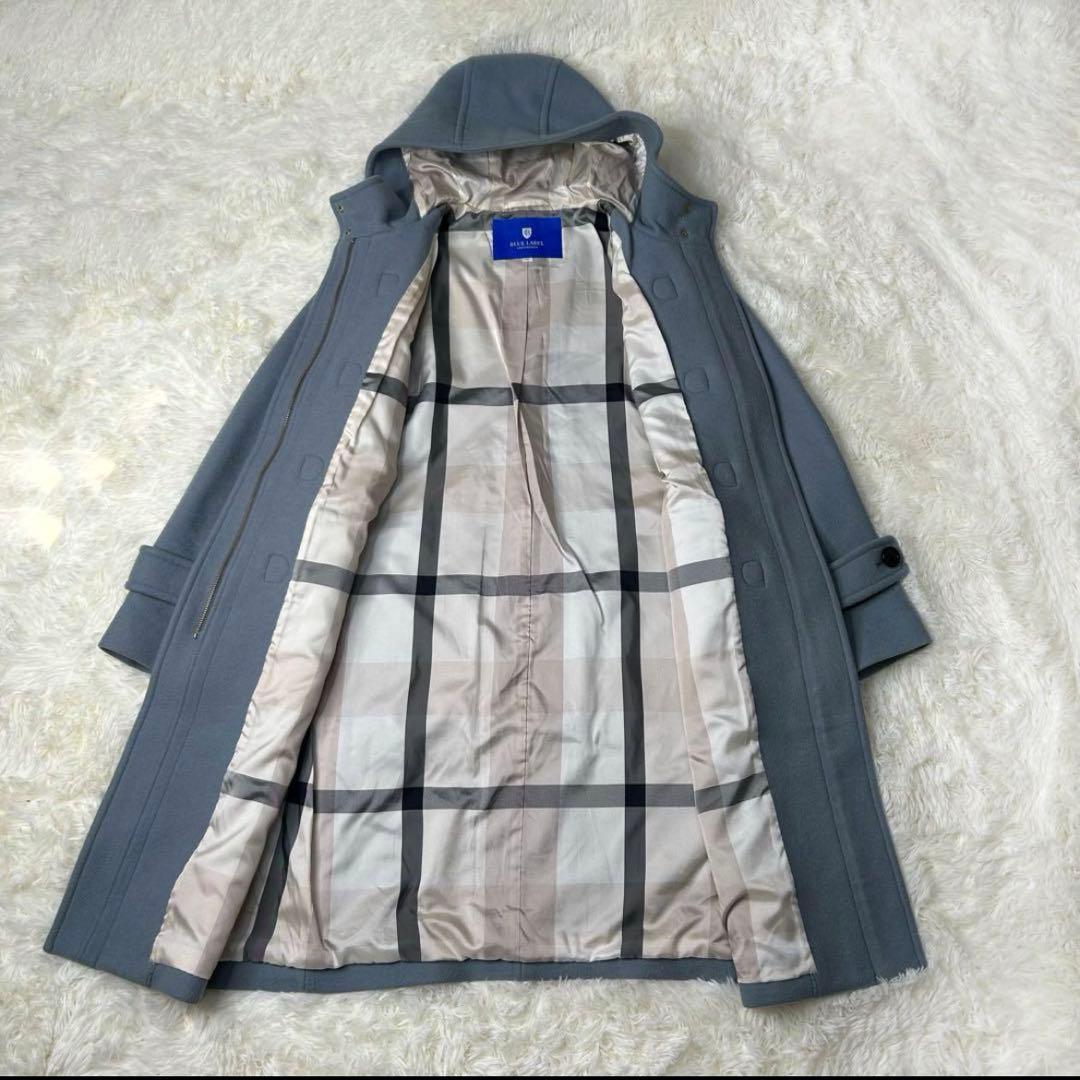 【美品✨️】ブルーレーベルクレストブリッジ プライムメルトンダッフルコートサックス