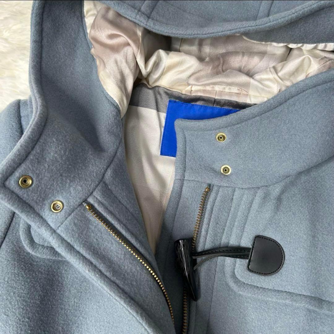 【美品✨️】ブルーレーベルクレストブリッジ プライムメルトンダッフルコートサックス