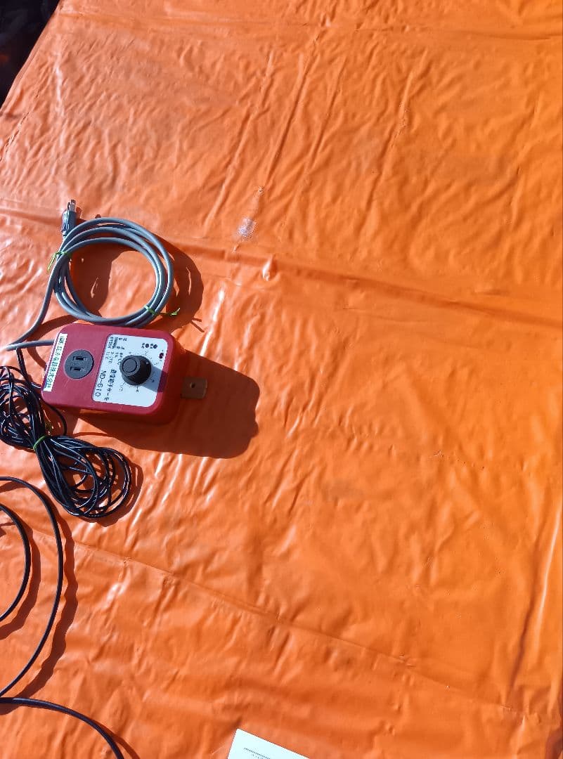 農電園芸マットと電子サーモ