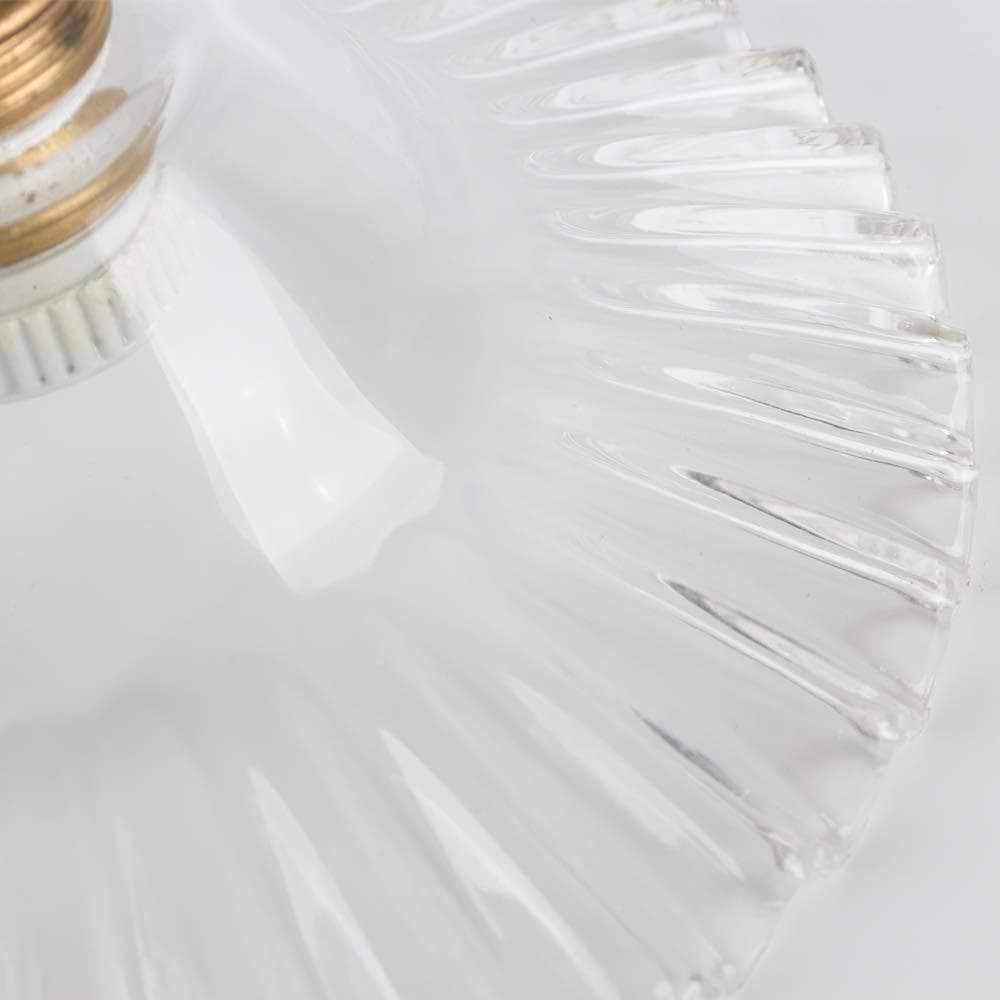 ガラスシェード付き1灯ペンダントライト 花 エレガント