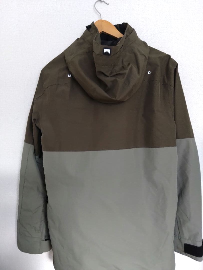 MONTEC アノラックジャケット オリーブグリーン/グレー