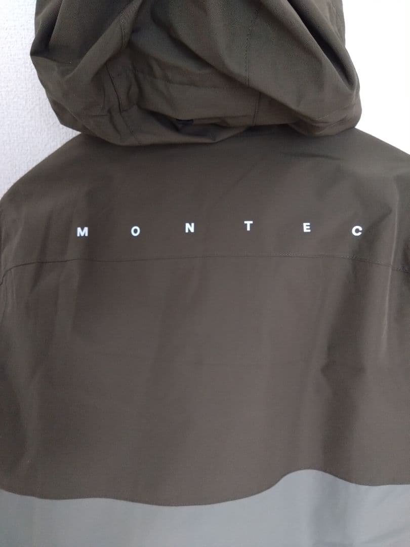 MONTEC アノラックジャケット オリーブグリーン/グレー