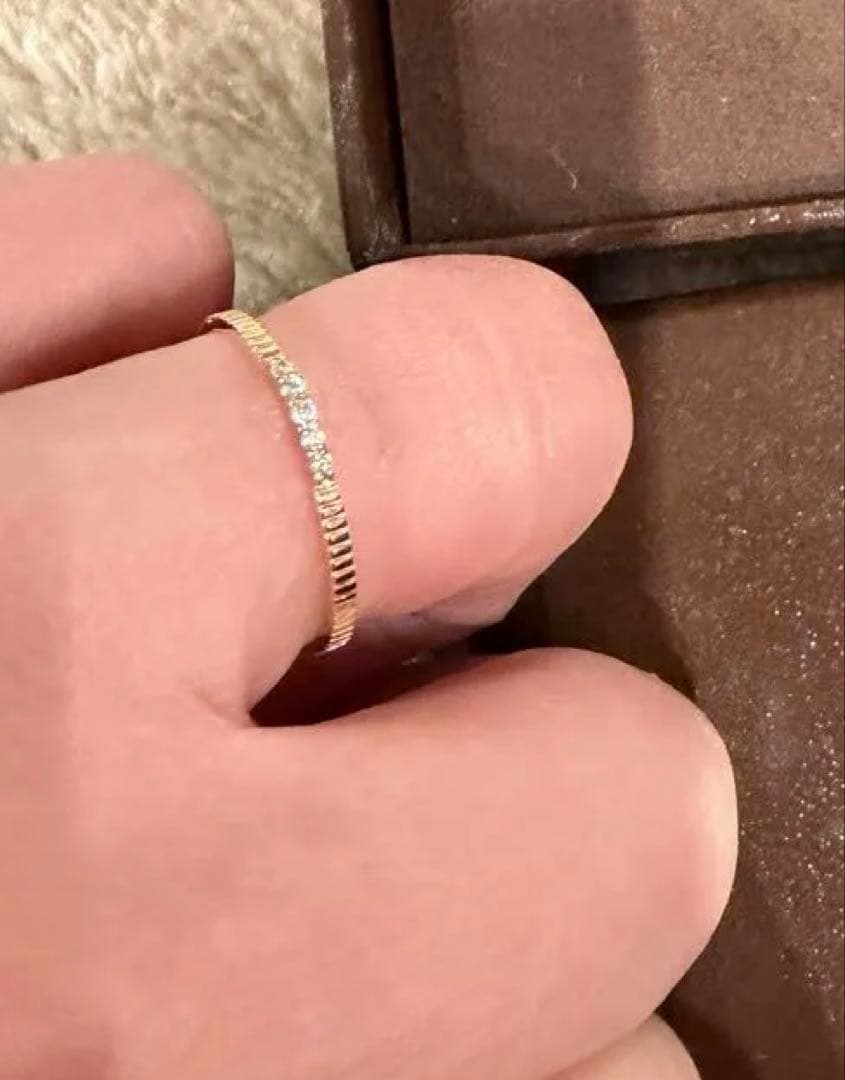 ete エテ　K10 ゴールド 指輪　リング