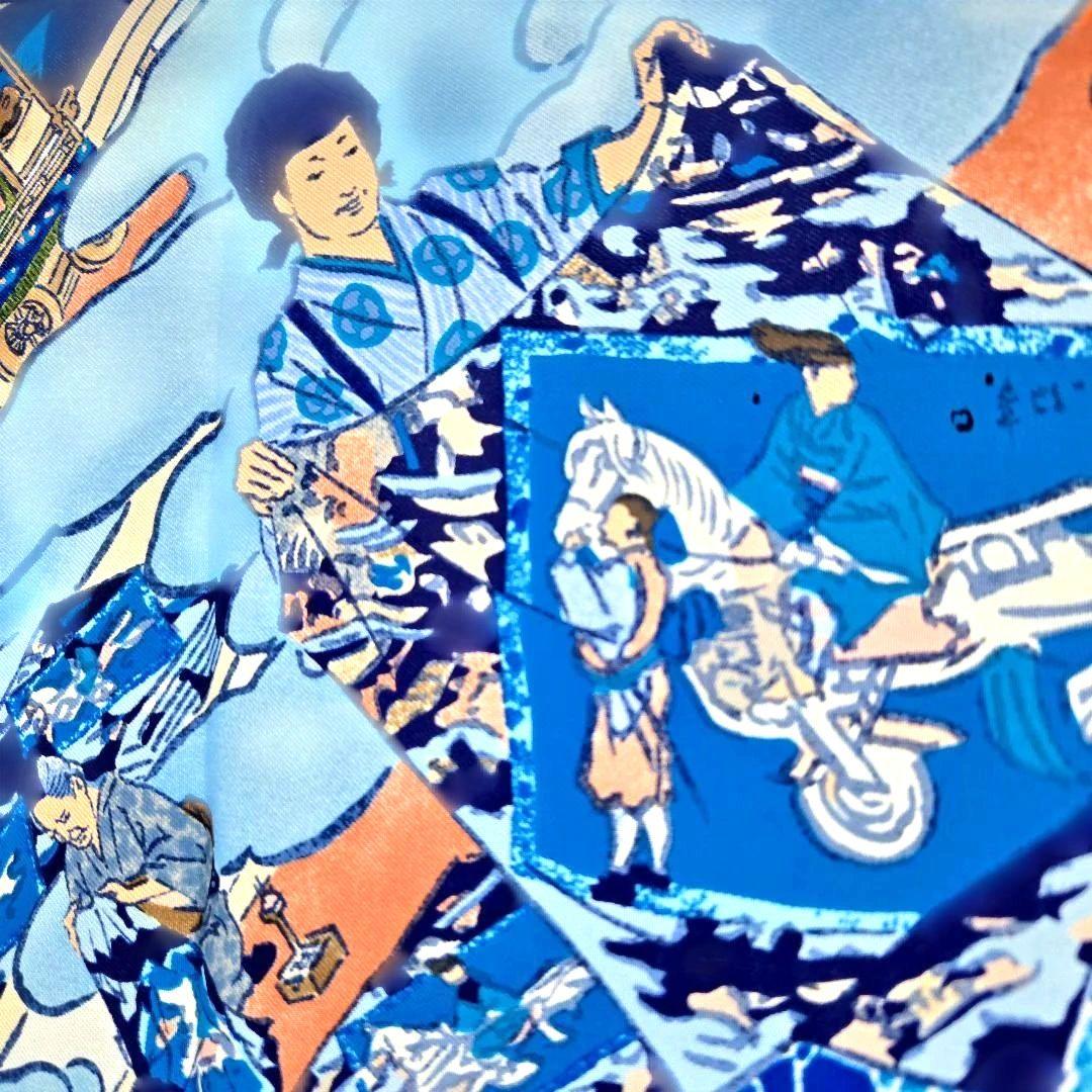 新品未使用タグ付き。 エルメススカーフ カレ90 エルメスの職人たち。