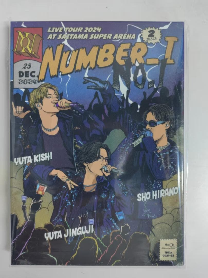 Number_i LIVETOUR2024 No.I初回生産限定盤Blu-ray