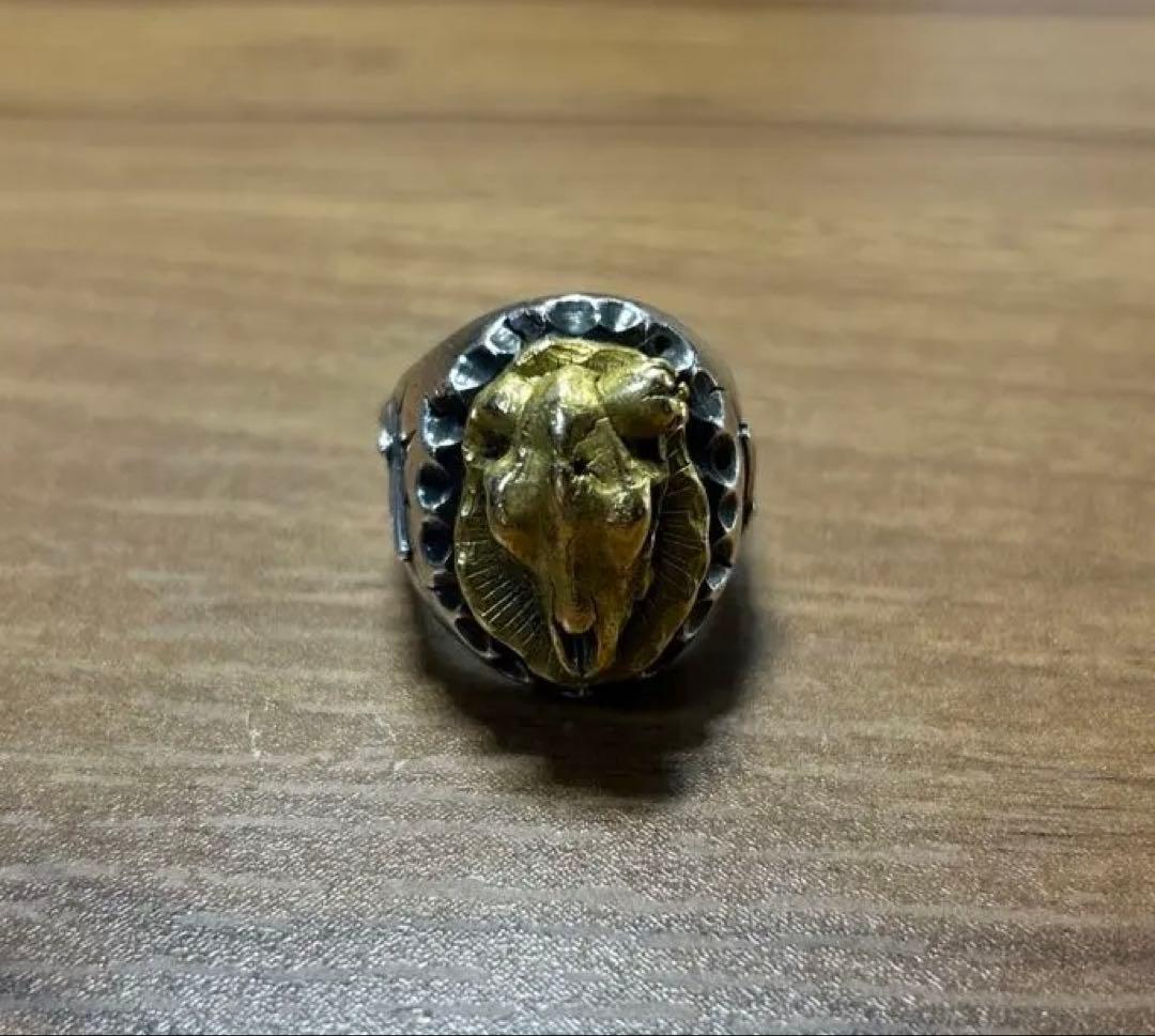 [used] 60~70s メキシカンリング ヴィンテージ 真鍮