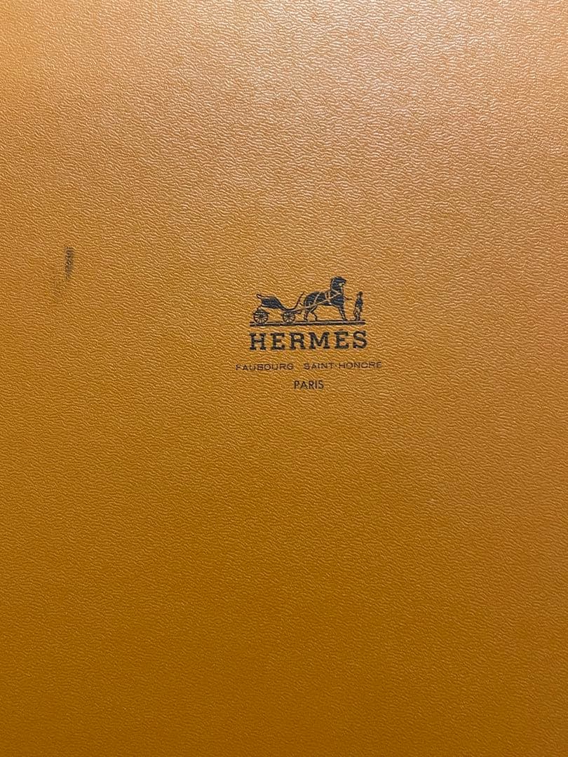 ②未使用 エルメス カレ90 花柄 スカーフ 箱付き