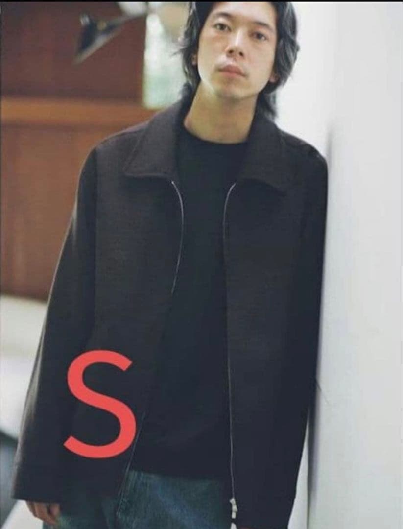 LIDNM リドム PREMIUM SHETLAND BLOUSON Sサイズ