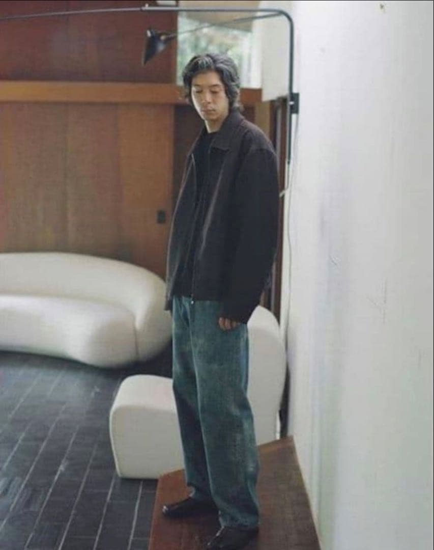 LIDNM リドム PREMIUM SHETLAND BLOUSON Sサイズ