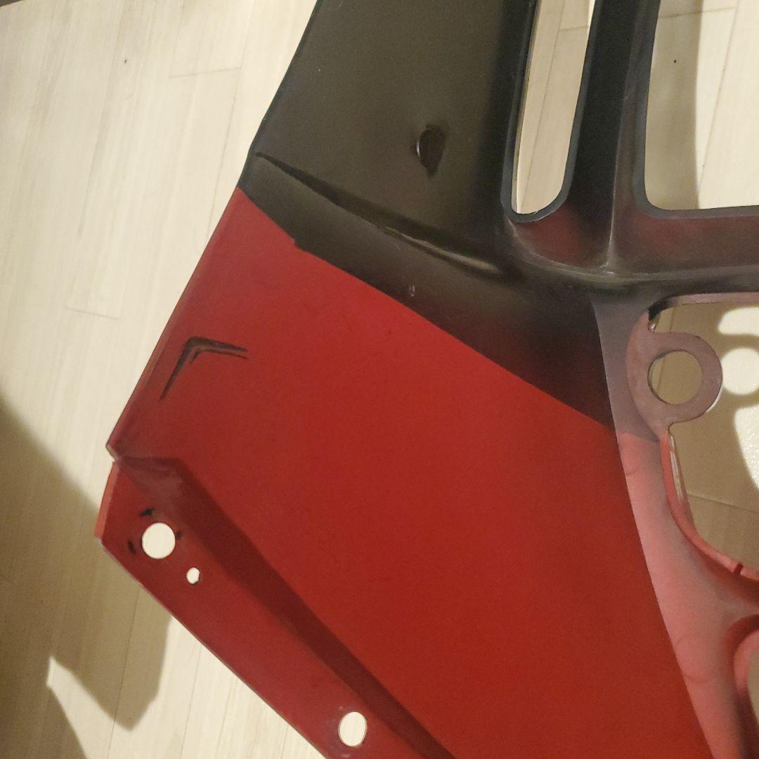 GPZ900R センターカウル 赤黒