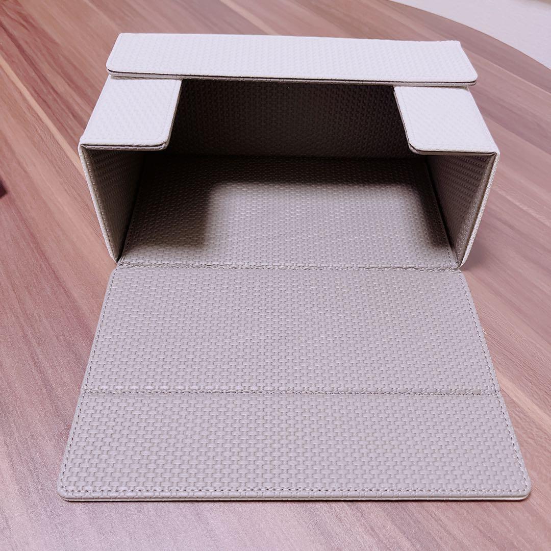 【新品】レザー ティッシュ ボックス ホルダー リバーシブル