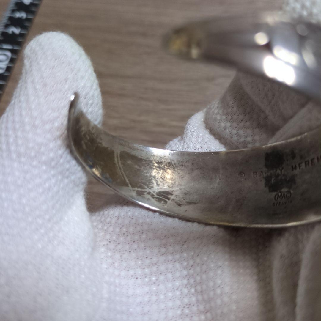 BARRY HEREM スターリングシルバー バングル