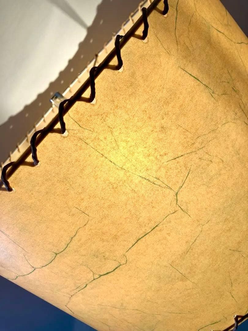 DEMODE購入 ヴィンテージ フロアランプ 真鍮×木製 アンティーク シェード