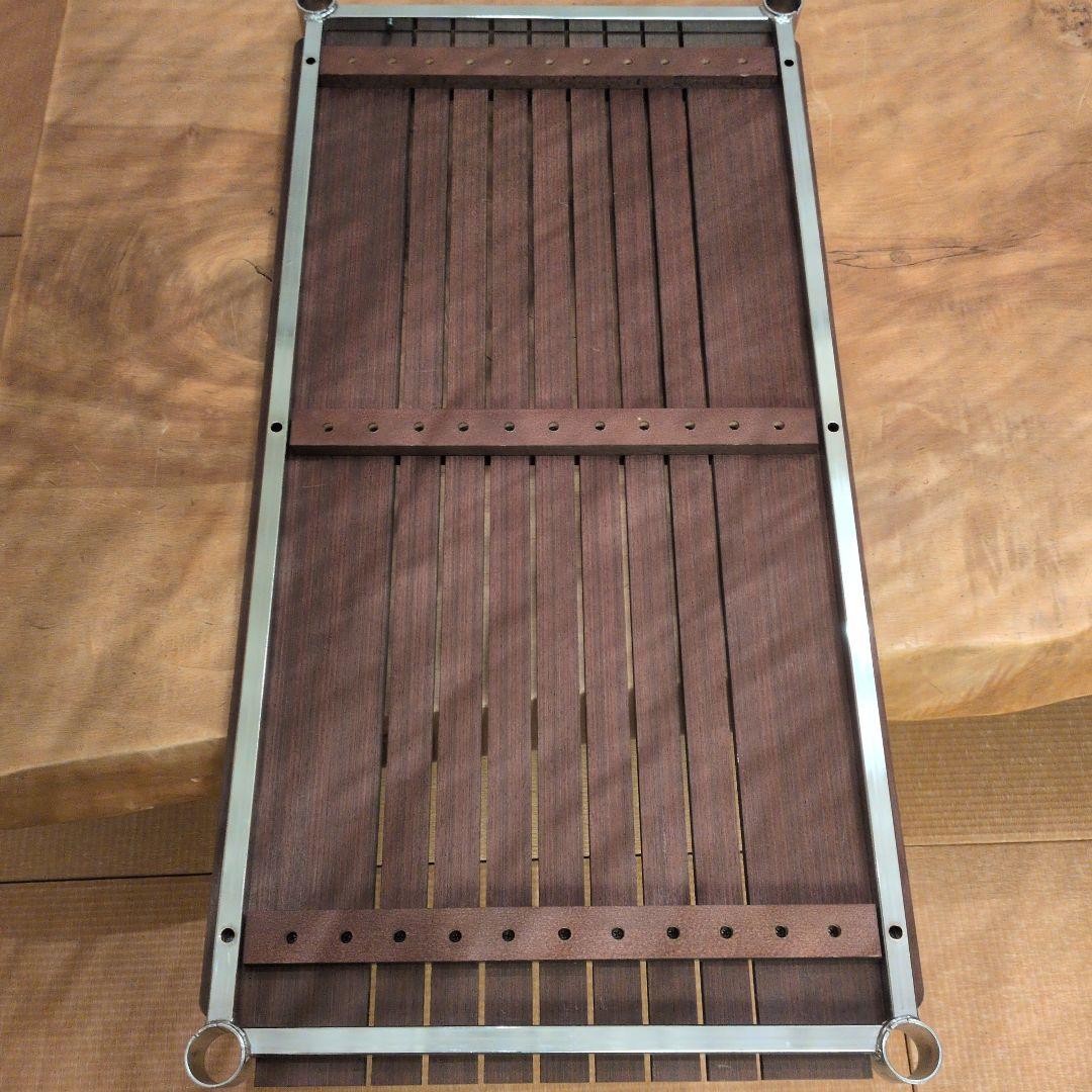 ホームエレクター　ブランチシェルフ　ダークブラウン　2枚セット