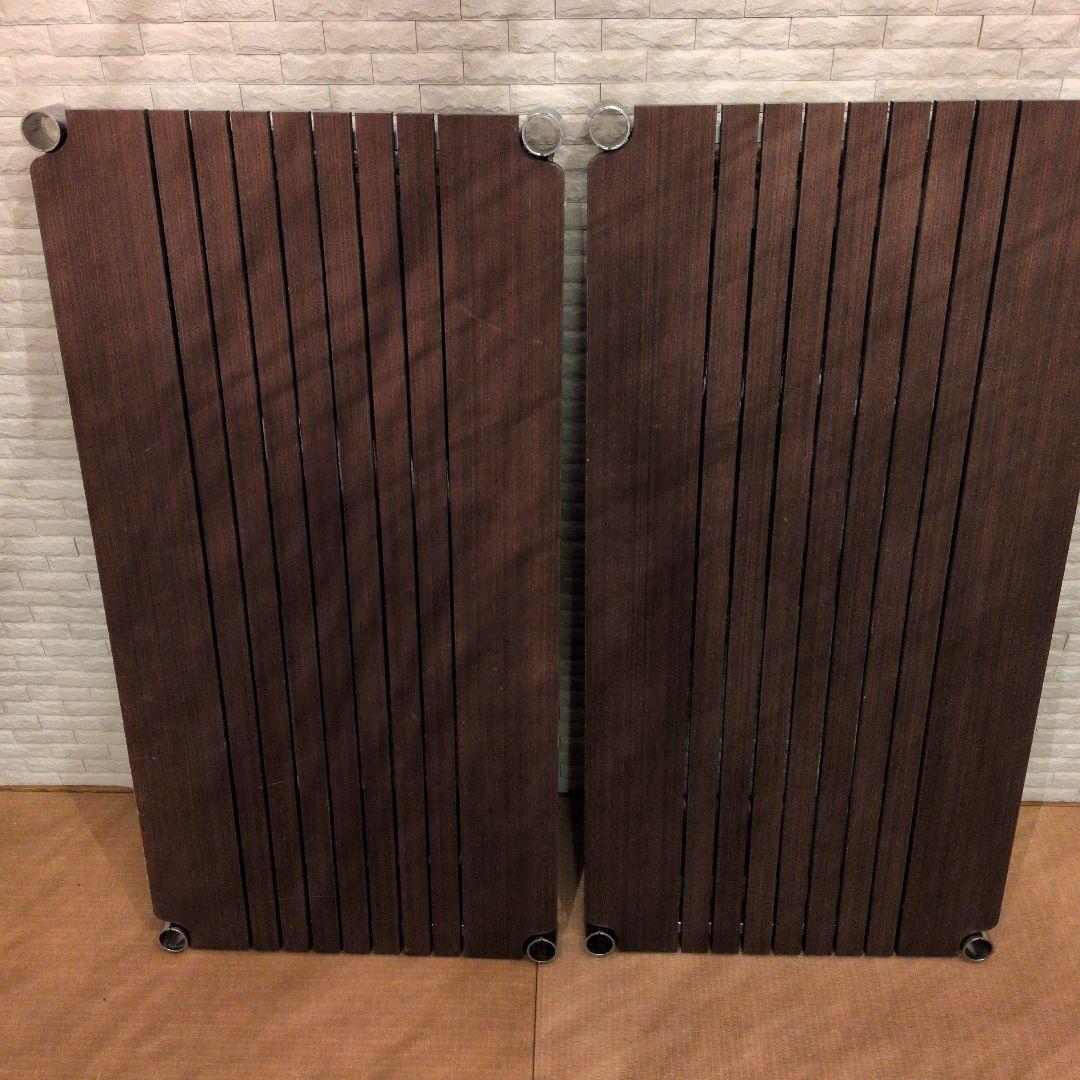 ホームエレクター　ブランチシェルフ　ダークブラウン　2枚セット