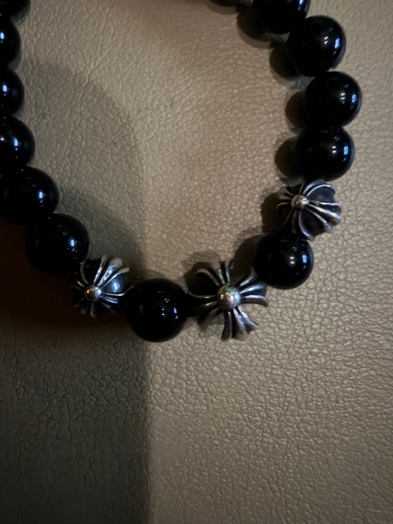 ★*★様 b*d様 クロムハーツ ブレスレット ビーズ オニキス