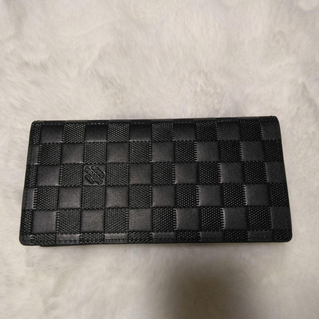 【未使用】ルイヴィトン　ブラザ　ダミエアンフィニ　ブラック　長財布　大容量