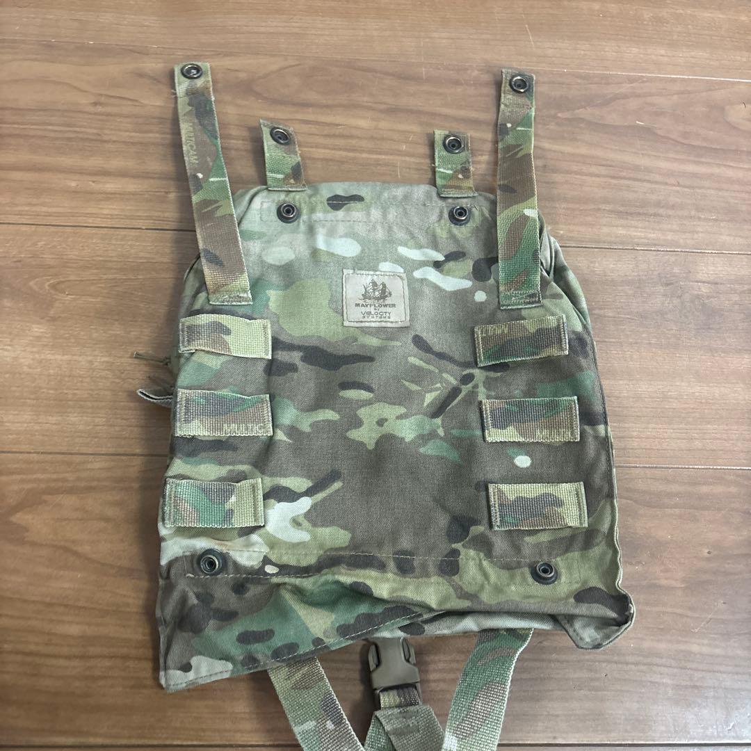 米軍　MAYFLOWER BACK PANEL MULTICAM 送料無料