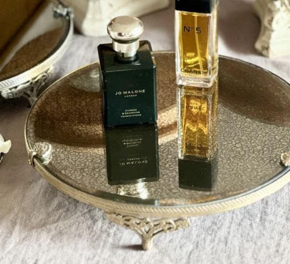 ミラートレー ゴールド アンティーク ディスプレイ 84306TT-GD