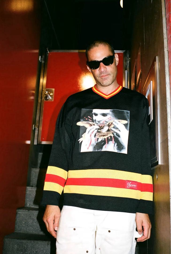 トップス Supreme x ANTIHERO Ozzy Hockey Jersey XL