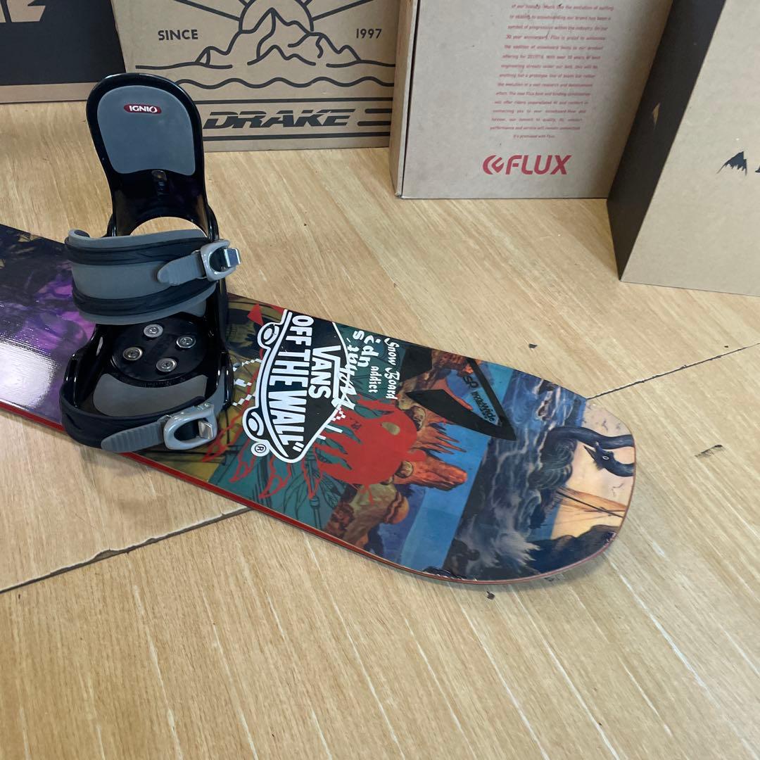 BATLEON×IGNIO　バタレオン　バインディング付スノーボードセット