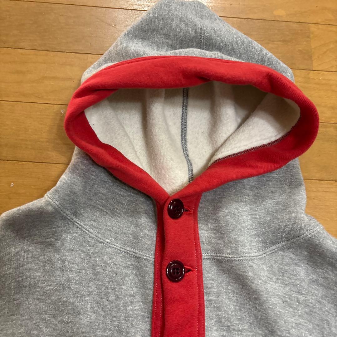 希少！CUSHMANクッシュマン ヴィンテージレプリカ スウェットボタンパーカー