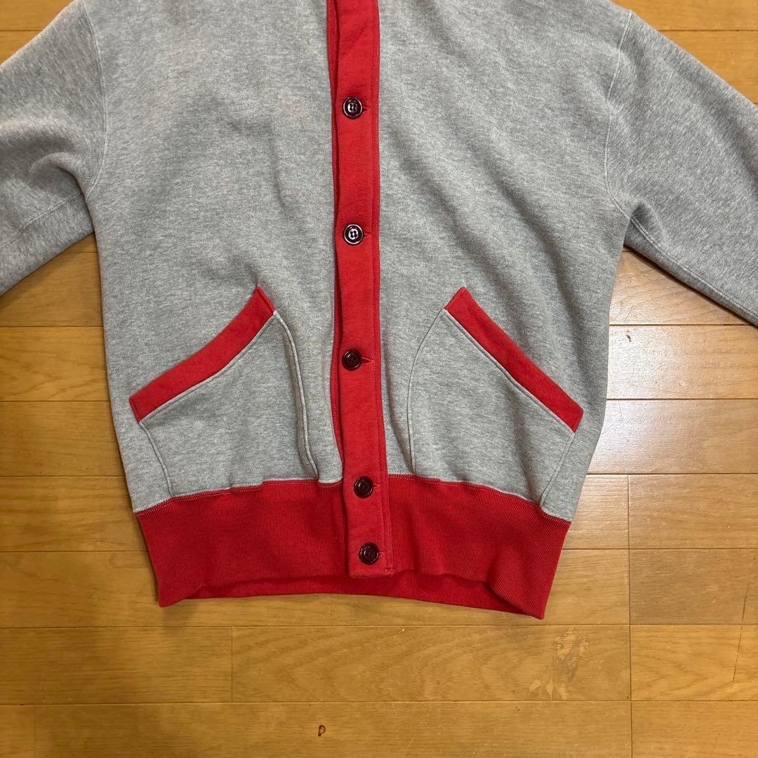 希少！CUSHMANクッシュマン ヴィンテージレプリカ スウェットボタンパーカー