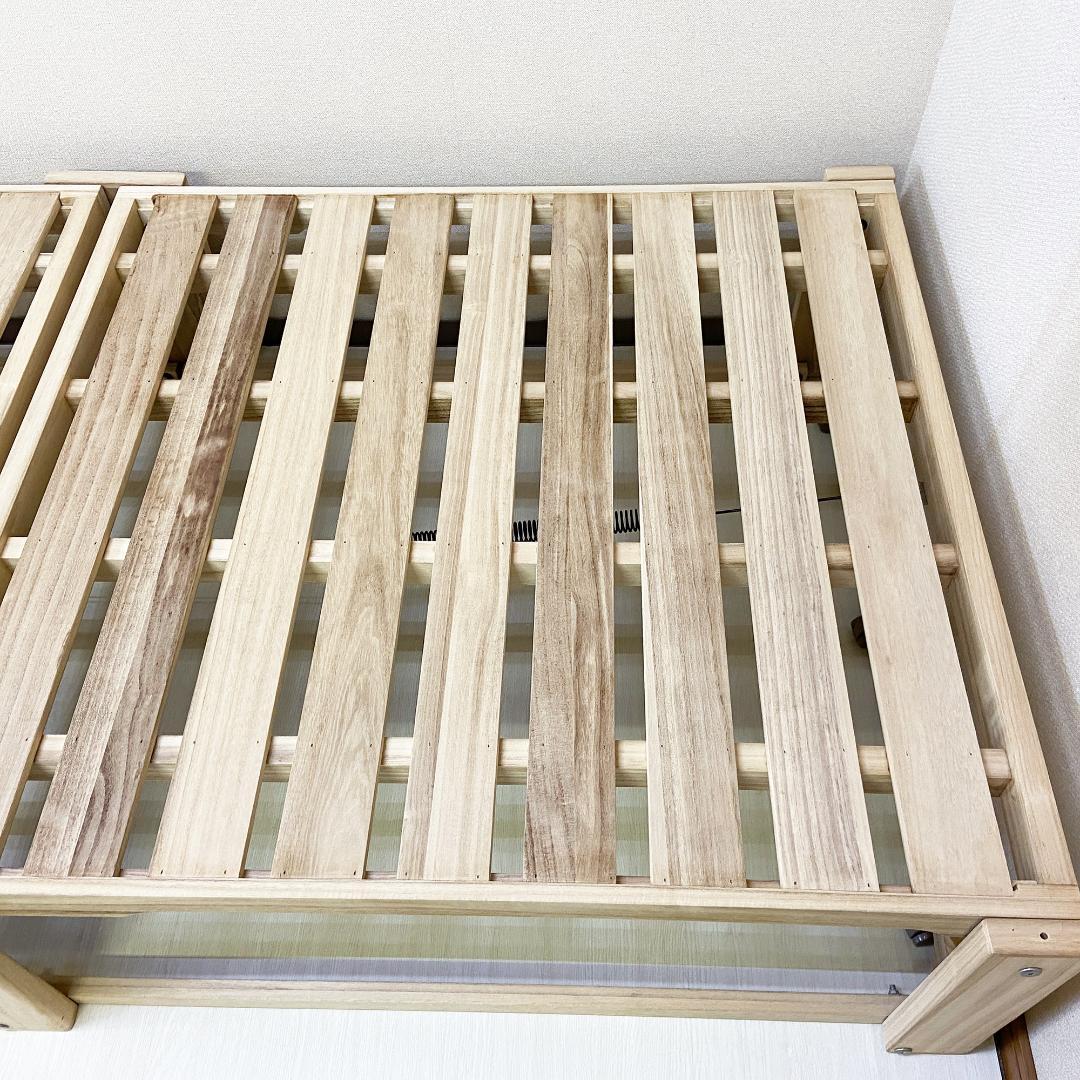 桐らくね プレミアム35 日本製 折り畳みベッド シングル