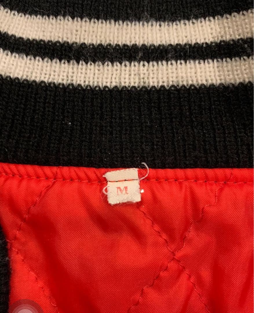 80s虎 龍刺繍 スカジャンVINTAGE スーベニアジャケット　米軍