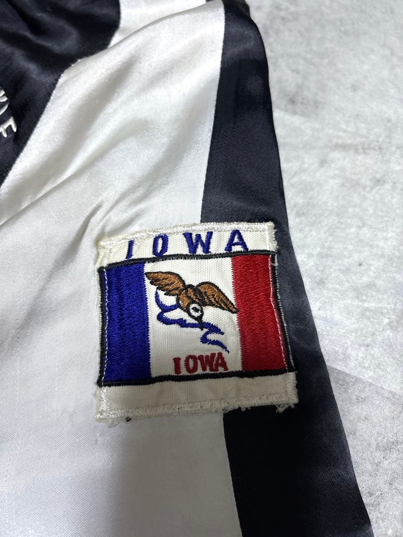 80s虎 龍刺繍 スカジャンVINTAGE スーベニアジャケット　米軍