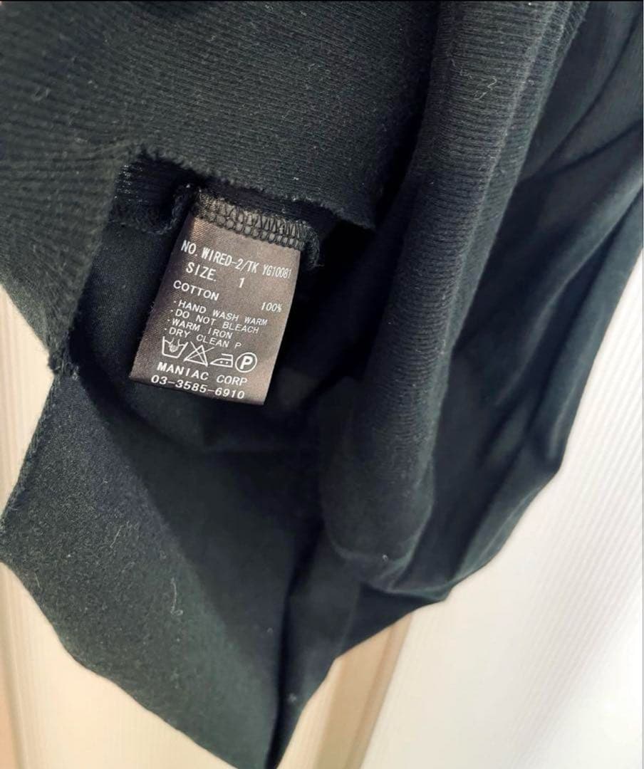 HYDE着 ifsixwasnine WIRED-2 BLK タンクトップ 美品