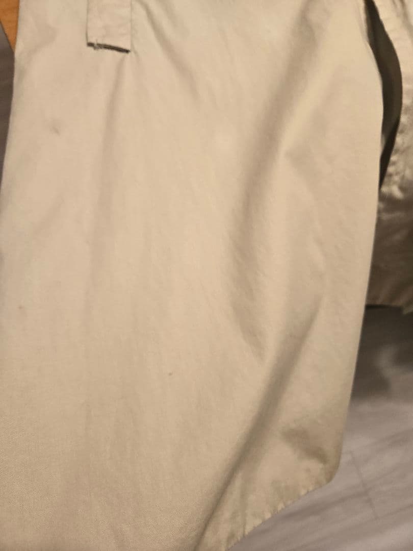 正規品・美品 PRADA コットンベージュ ステンカラーコート ヴィンテージ