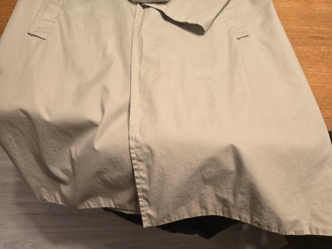 正規品・美品 PRADA コットンベージュ ステンカラーコート ヴィンテージ